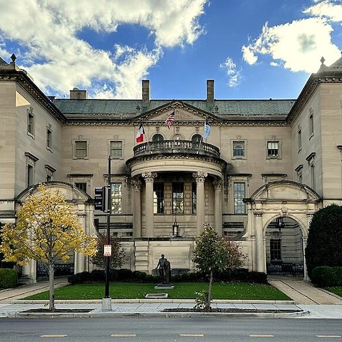 image of Anderson House, the seat of the Society of the Cincinatti